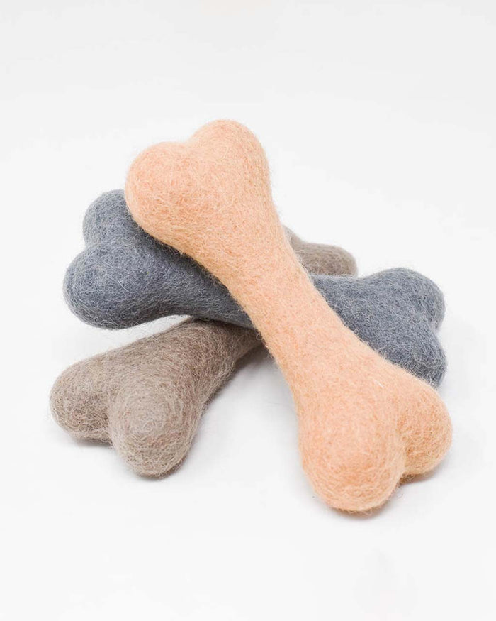 Wool Dog Bones